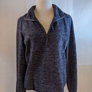 Old Navy Dark Blue Heather Fleece w/Thumb Holes